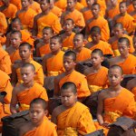 Buddhist Lent Ends (Thadingyut Full Moon or Boun Ok Phansa)