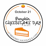 National Pumpkin Cheesecake Day