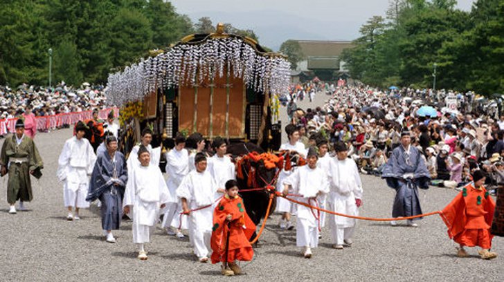 Kyoto Hollyhock Festival