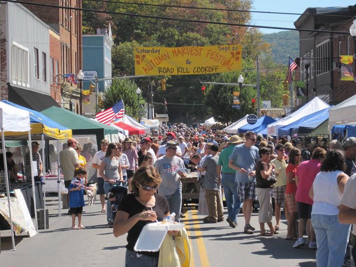 West Virginia Autumn Harvest Festival and Roadkill Cook-Off
