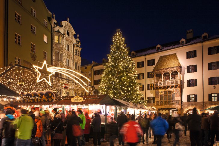 Old Town Christmas Market in Innsbruck
