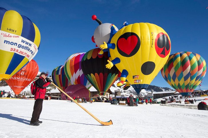 International Hot Air Balloon Festival of Château-d’Oex